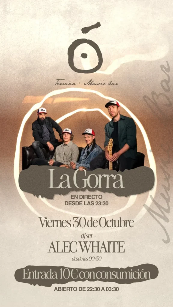 Música en directo: LA GORRA / HALLOWEEN SPECIAL