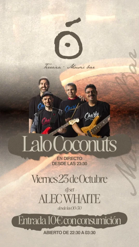 Música en directo: LALO COCONUTS